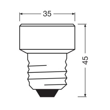 LED-pære dæmpbar E27/3,5W/230V 2700K - Osram