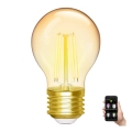 LED-pære dæmpbar FILAMENT G45 E27/4,5W/230V 2700-6500K Wi-Fi - Aigostar