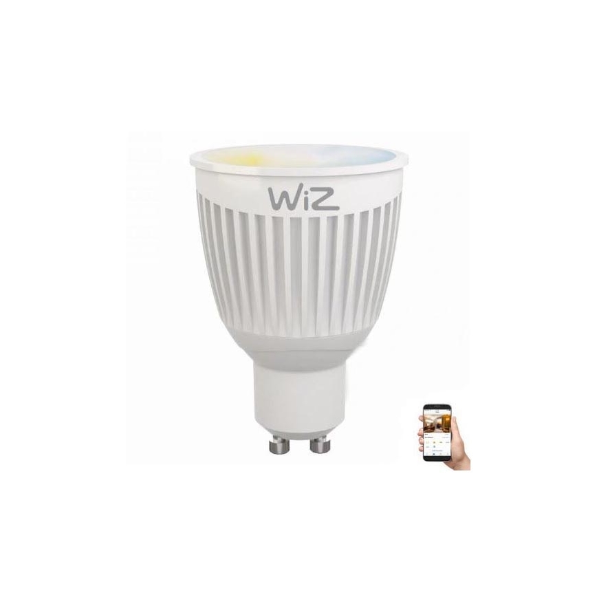 LED-pære dæmpbar GU10/6,5W/230V 2700-6500K Wi-Fi - WiZ