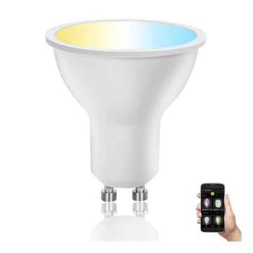 LED-pære dæmpbar GU10/6W/230V 2700-6500K Wi-Fi - Aigostar