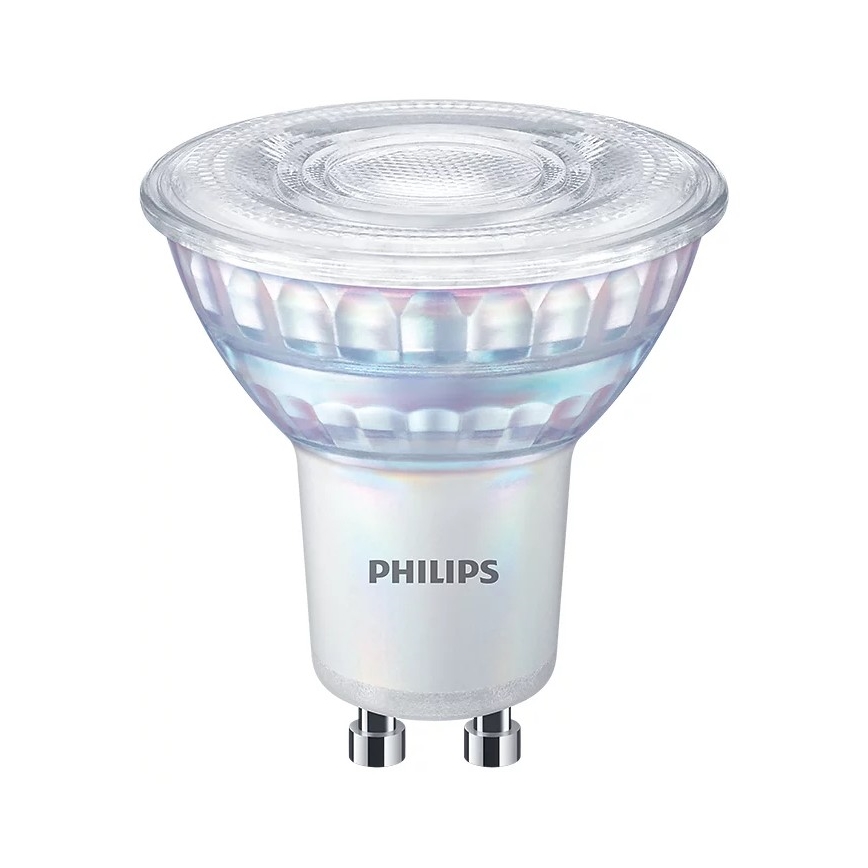LED-pære dæmpbar Philips Warm Glow PAR16 GU10/3,8W/230V 2200-2700K CRI 90