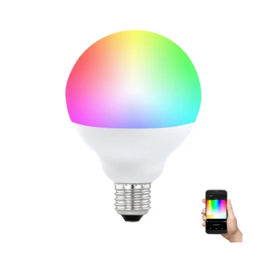 LED-pære dæmpbar RGB-farver CONNECT E27/13W - Eglo