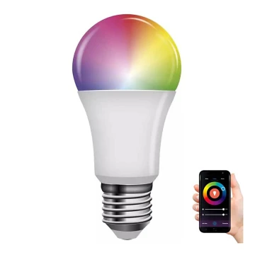 LED-pære dæmpbar RGB-farver GoSmart A60 E27/9W/230V 2700-6500K Tuya