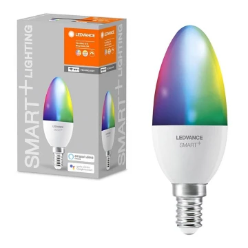 LED-pære dæmpbar RGB SMART+ E14/5W/230V 2700K-6500K - Ledvance