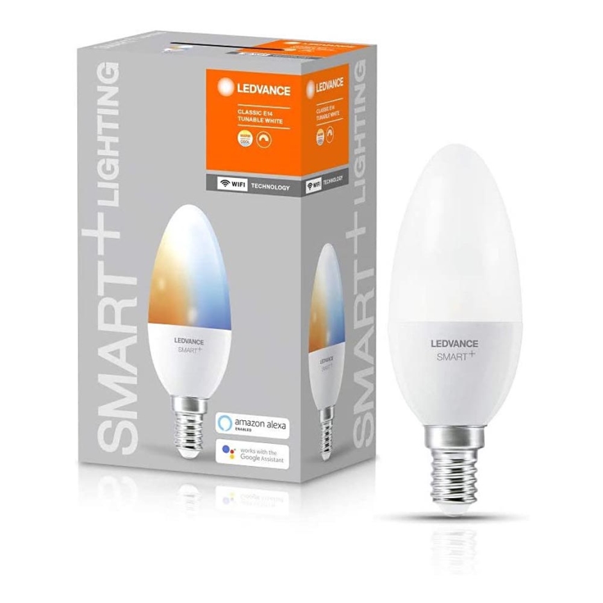 LED-pære dæmpbar SMART+ E14/5W/230V 2700K-6500K Wi-Fi - Ledvance