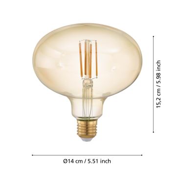 LED-pære dæmpbar VINTAGE E27/4W/230V 2200K - Eglo 12596