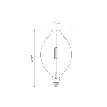 LED-pære dæmpbar VINTAGE EDISON E27/4W/230V 2700K