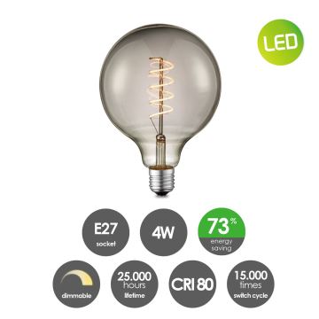 LED-pære dæmpbar VINTAGE EDISON G125 E27/4W/230V 2200K