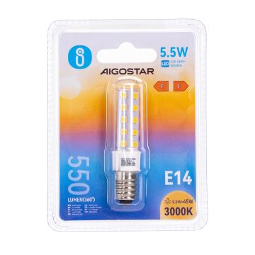 LED-pære E14/5,5W/230V 3000K - Aigostar