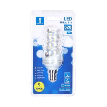 LED-pære E14/7W/230V 3000K - Aigostar