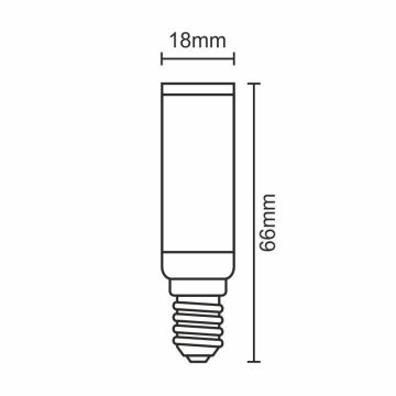 LED pære E14/7W/230V 4000K