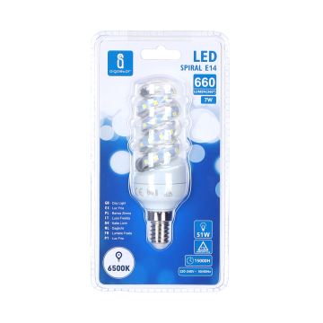 LED-pære E14/7W/230V 6500K - Aigostar