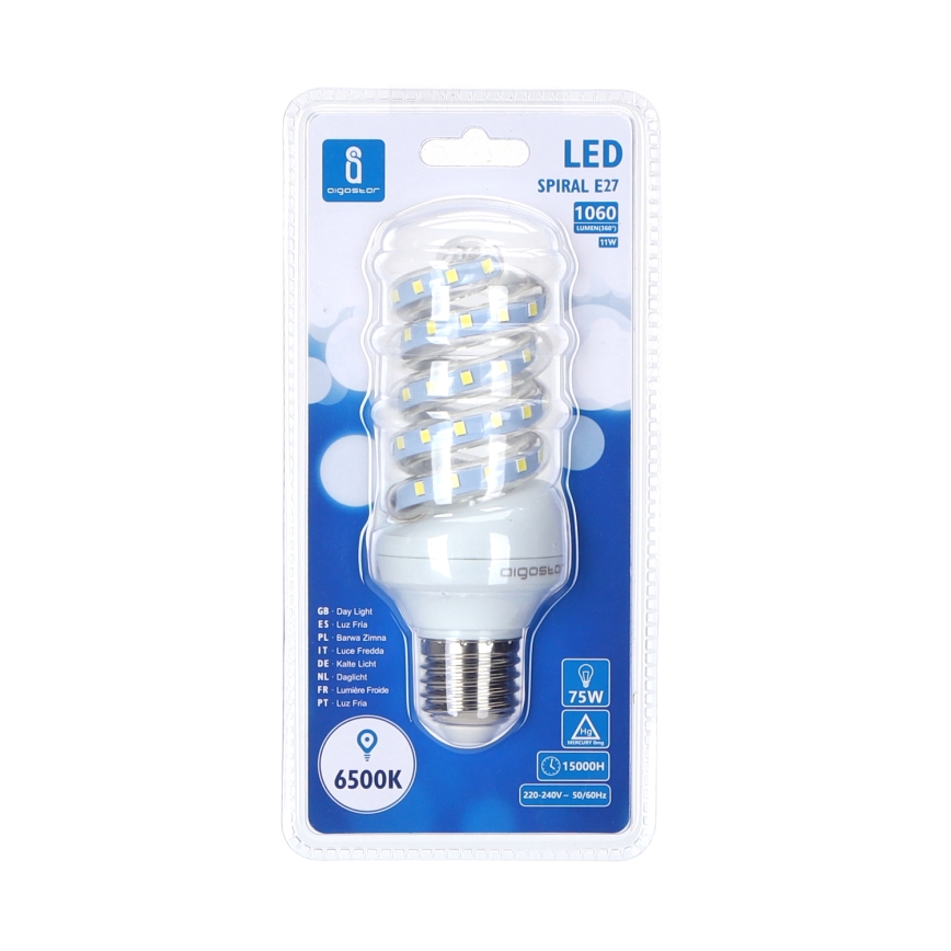 LED-pære E27/11W/230V 6500K - Aigostar