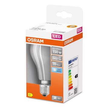 LED-pære E27/17W/230V 4000K - Osram