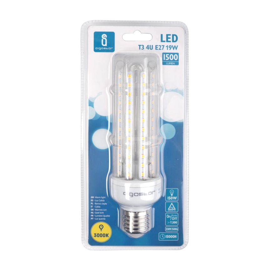 LED-pære E27/19W/230V 3000K - Aigostar