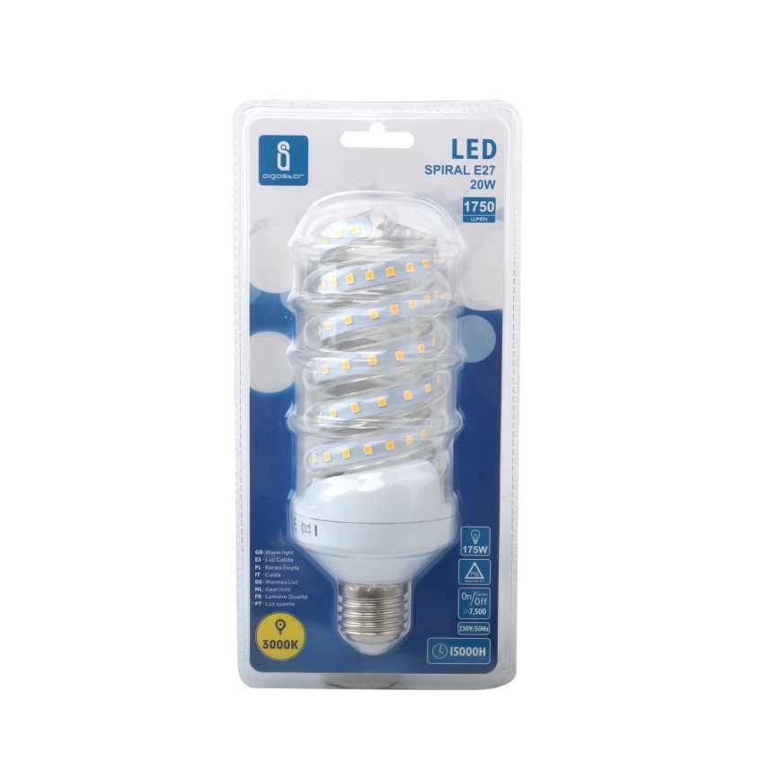 LED-pære E27/20W/230V 3000K - Aigostar