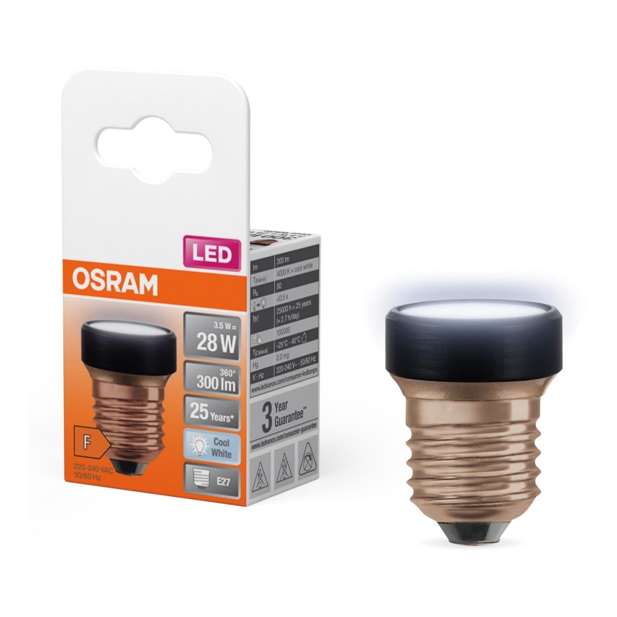 LED-pære E27/3,5W/230V 4000K - Osram