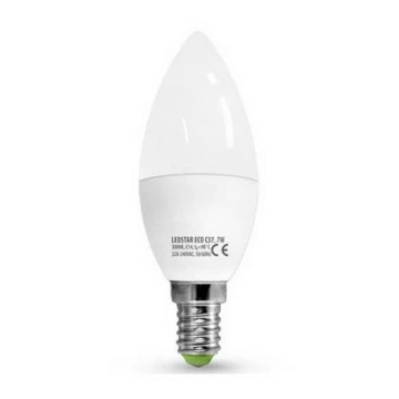 LED-pære ECOLINE C37 E14/7W/230V 3000K -  Brilagi