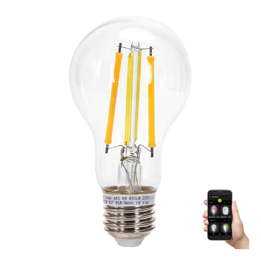 LED-pære FILAMENT A60 E27/6W/230V 2700-6500K - Aigostar