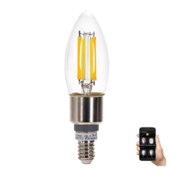 LED-pære FILAMENT C35 E14/4,5W/230V 2700-6500K - Aigostar