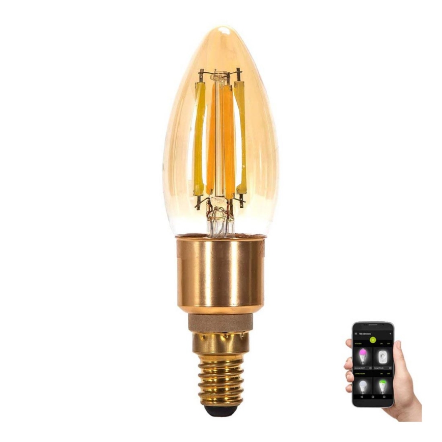 LED-pære FILAMENT C35 E14/4,5W/230V 2700-6500K - Aigostar