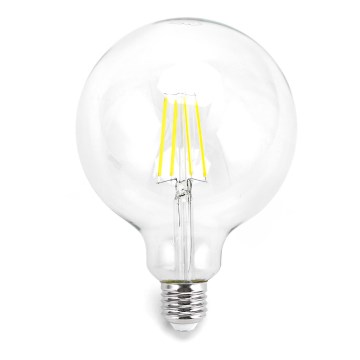 LED-pære FILAMENT G125 E27/6W/230V 6500K - Aigostar