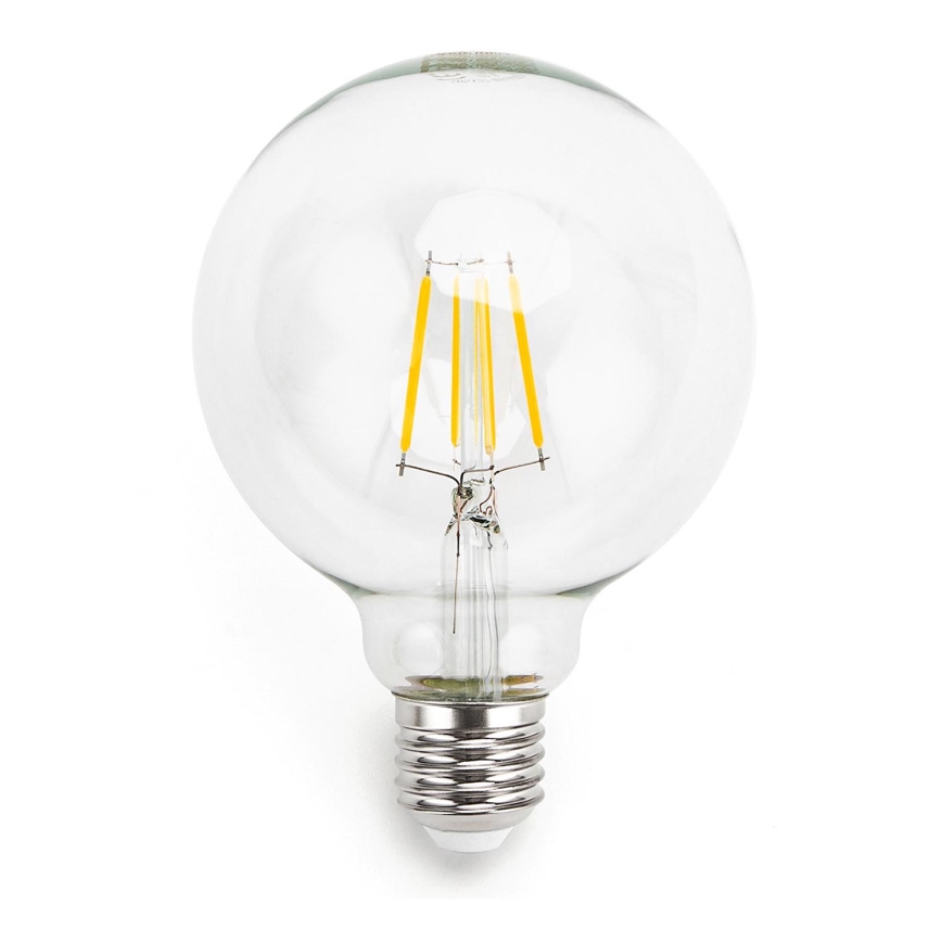 LED-pære FILAMENT G95 E27/4W/230V 2700K - Aigostar