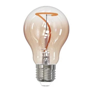 LED-pære FILAMENT SHAPE A60 E27/4W/230V 1800K brun