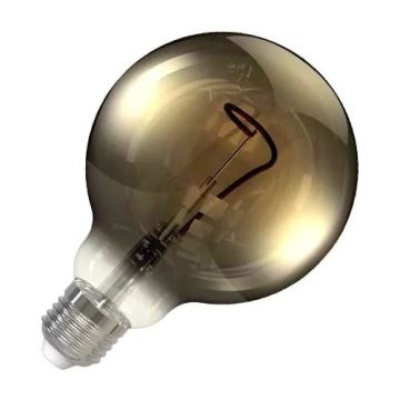 LED-pære FILAMENT SHAPE G95 E27/4W/230V 1800K røgfarvet