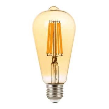 LED-pære FILAMENT ST64 E27/9W/230V 2,200K