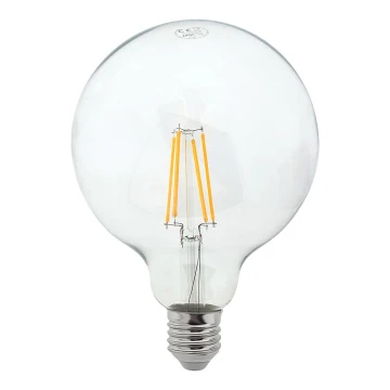 LED-pære FILAMENT VINTAGE G125 E27/10W/230V 2700K