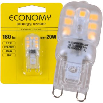 LED-pære G9/2,5W/230V 3000K