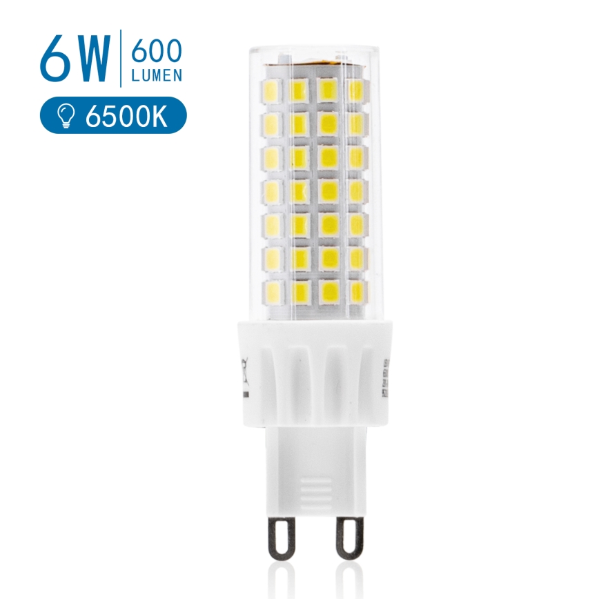 LED-pære G9/6W/230V 6500K - Aigostar