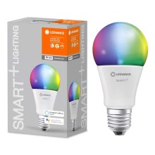 LED-pære med RGBW-farver dæmpbar SMART+ E27/9W/230V 2700K-6500K Wi-Fi - Ledvance