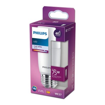 LED-pære Philips E27/9,5W/230V 4000K