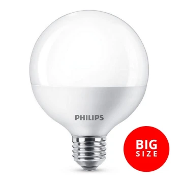 LED-pære Philips G95 E27/8,5W/230V 6500K