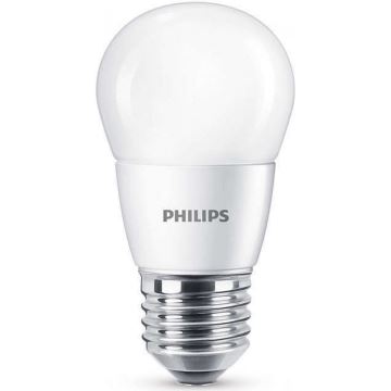 LED-pære Philips P48 E27/7W/230V 2700K
