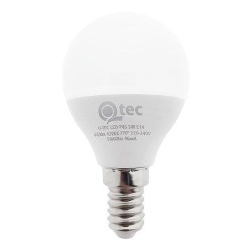 LED-pære Qtec P45 E14/5W/230V 4200K