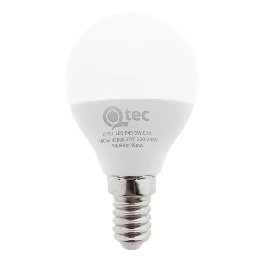 LED-pære Qtec P45 E14/5W/230V 4200K