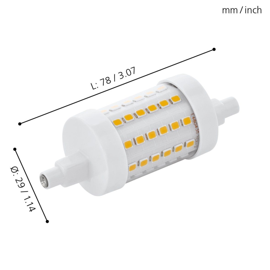 LED-pære R7S/7W/230V 2700K - Eglo 11829