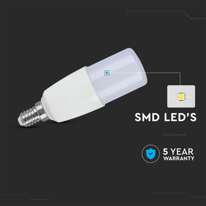 LED-pære SAMSUNG CHIP T37 E14/7,5W/230V 6400K