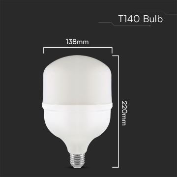 LED-pære T140 E40 E27/50W/230V 4000K