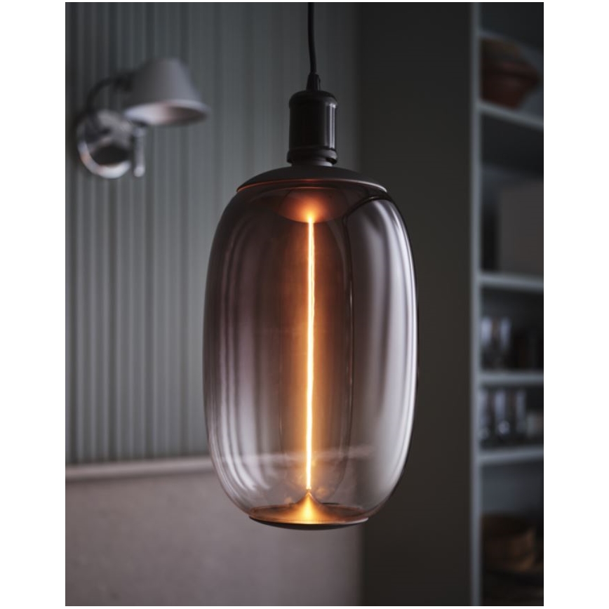 LED-pære VINTAGE FILAMENT E27/4W/230V 2700K røget - Osram