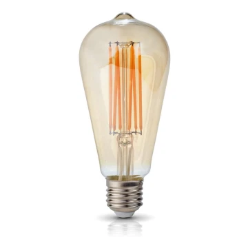 LED pære VINTAGE FST64 E27/7W/230V 2700K