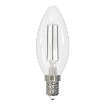 LED-pære WHITE FILAMENT C35 E14/4,5W/230V 3000K