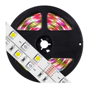 LED RGB strimmel dæmpbar 5m LED/19W/12V IP65