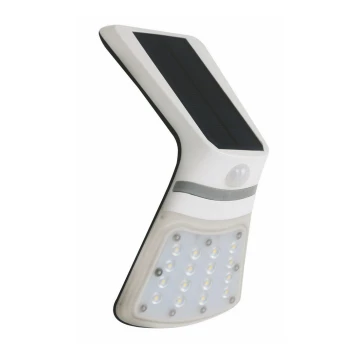 LED solcelle væglampe med sensor LED/2W IP65