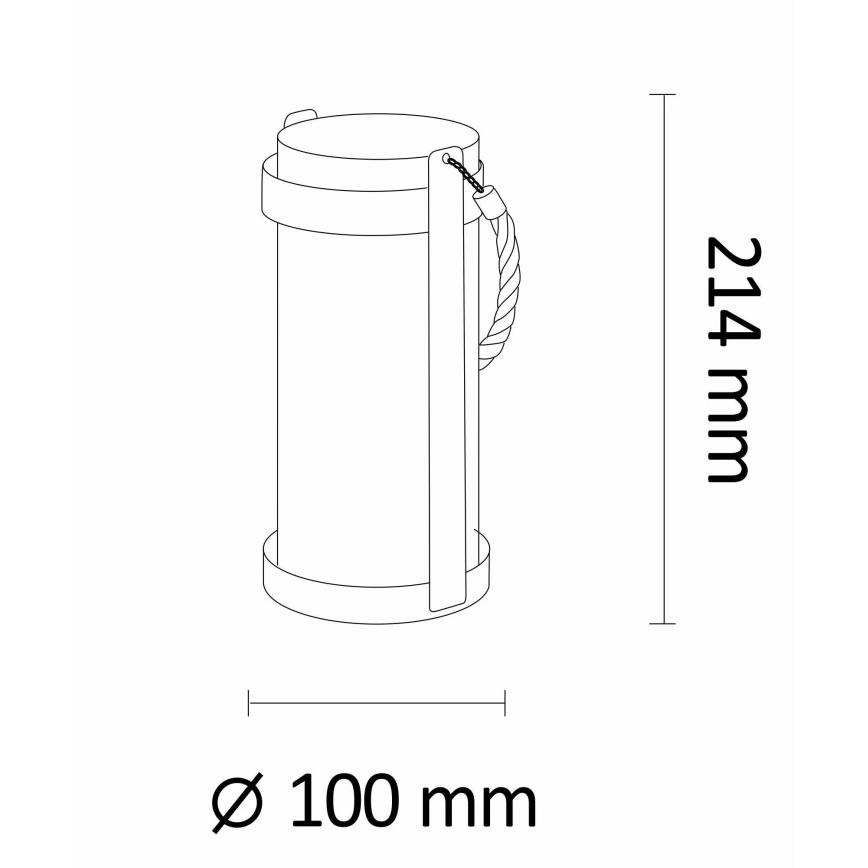 LED solcellelampe ASKOY LED/1,2V IP44