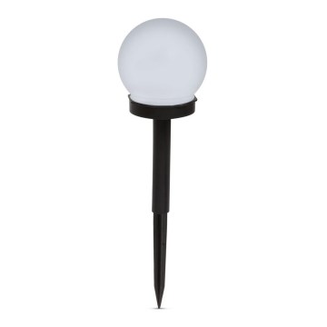 LED solcellelampe LED/1,2V 40mAh IP44 sort