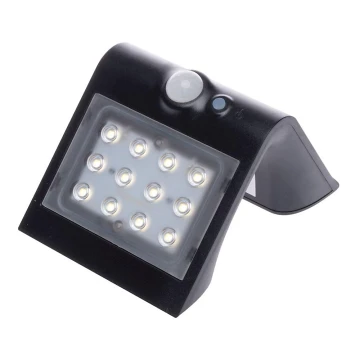 LED solcellelampe med motion sensor LED/1,5W/1200 mAh 3,7V IP65